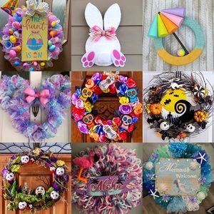 CUSTOM WREATHS🎀